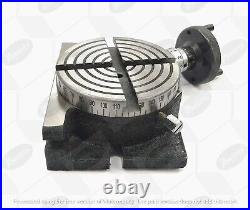 Rotary Table 4 Inches II 100 mm HV- 4 Slots for Milling Indexing Machine Tools