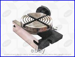 Rotary Table 4 Inches II 100 mm HV- 4 Slots for Milling Machine by ASSORTS