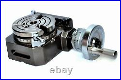 Rotary Table 4 (hv4) High Pricison And Smooth Rotation Of Hand Wheel
