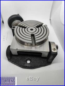 Rotary Table 4 or 100mm For Milling Machine 3 slot Tilting Premium Quality