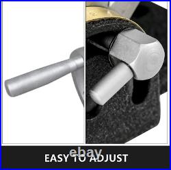 Rotary Table 4inch/100mm Horizontal Vertical Rotary Table 4-Slot Rotary Table