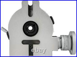 Rotary Table 6Inch(150Mm) Horizontal Vertical Milling Table 2/5Inch(10Mm) 4-Slot
