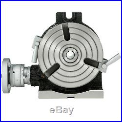 Rotary Table 6 3 Slot with Tail Stock & Dividing Plates for Milling Machine