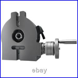 Rotary Table 6 4-Slot Horizontal Verticals Dividing Plates Milling Use Machine Rotary Table 6 4-Slot Horizontal Verticals Dividing Plates Milling Use Machine