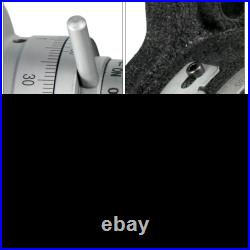 Rotary Table 6inch(150mm) Horizontal Vertical Milling Table 2/5inch(10mm) 4-Slo