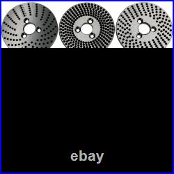 Rotary Table 6inch(150mm) Horizontal Vertical Milling Table 2/5inch(10mm) 4-Slo