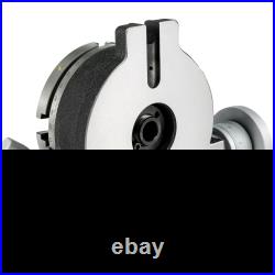 Rotary Table 6inch(150mm) Horizontal Vertical Milling Table 2/5inch(10mm) 4-Slo