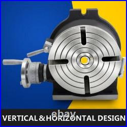Rotary Table 8Inch Horizontal Vertical HV8 Precision 3MT Milling Drilling Machin