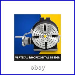 Rotary Table 8 In. HV8, Precision 3MT, Horizontal Vertical, Milling, Drilling, B