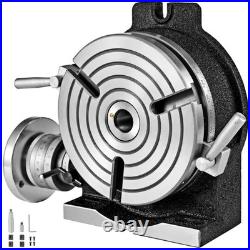 Rotary Table 8 Inch/200 MM Horizontal Vertical 3MT Drilling Machine 3/ 4-Slot