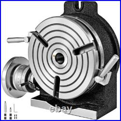 Rotary Table 8 Inch/200 MM Horizontal Vertical 3MT Drilling Machine 3/ 4-Slot