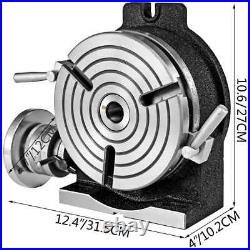 Rotary Table 8 Inch/200 MM Horizontal Vertical MT-3 Rotary Table 3Slot 4Slot Rotary Table 8 Inch/200 MM Horizontal Vertical MT-3 Rotary Table 3Slot 4Slot