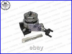Rotary Table HV 3-80mm + 50mm Self Centering Reversible Chuck+ Backplate