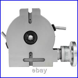 Rotary Table Horizontal Vertical Rotary Table 8 3-slot For Milling Drilling Rotary Table Horizontal Vertical Rotary Table 8 3-slot For Milling Drilling
