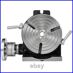 Rotary Table Horizontal Vertical Rotary Table 8 3-slot For Milling Drilling Rotary Table Horizontal Vertical Rotary Table 8 3-slot For Milling Drilling