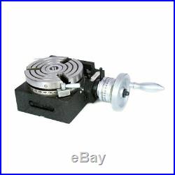 Rotary Table Hv5/ 125mm Horizontally And Vertically