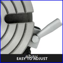 Rotary Table MT-2 4inch/100mm 6inch 4Slot Horizontal Vertical Dividing Plate