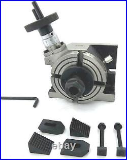 Rotary Table Milling 4/100 mm Regular, ER 20 Collet Adaptor with M6 Clamp Kit