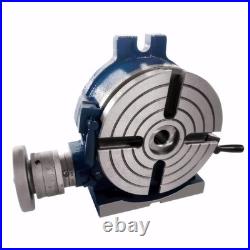 Rotary Tables 6 4-Slot Horizontal Vertical Dividing Plates Milling Machine Tool