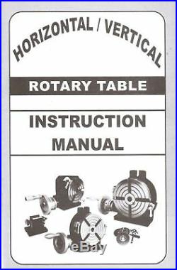 Rotary table 6 Horizontal & Vertical 3 Slot with Tailstock & M8 Clamping Kit