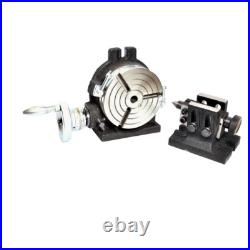 Rotary table milling HV6 6 3 slots horizontal/vertical and Adjustable Tailstock Rotary table milling HV6 6 3 slots horizontal/vertical and Adjustable Tailstock