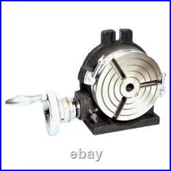Rotary table milling HV6 6 3 slots horizontal/vertical and Adjustable Tailstock Rotary table milling HV6 6 3 slots horizontal/vertical and Adjustable Tailstock