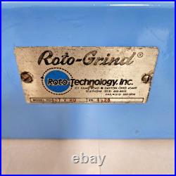 Roto-Technology Roto-Grind Rotary Table No. 407 V HD Owner Refurbished
