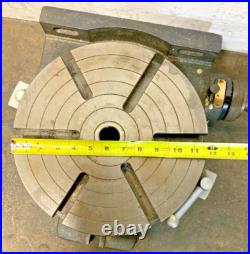 Rutland Precision 12 Horizontal Vertical 5-Slot Mill Rotary Table Milling Vise