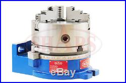 SHARS 8 Horizontal and Vertical ROTARY TABLE With 8 3 JAW SELF CENTERING Chuck