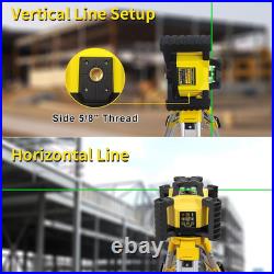 Self-Leveling Rotary Laser Level Kit, Horizontal/Vertical with Plumb Spot, 1969