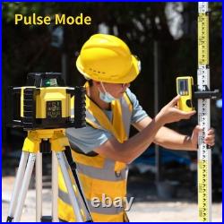 Self-Leveling Rotary Laser Level Kit, Horizontal/Vertical with Plumb Spot, 19