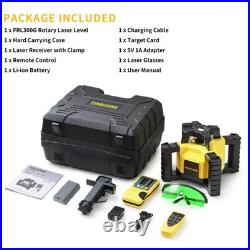 Self-Leveling Rotary Laser Level Kit, Horizontal/Vertical with Plumb Spot, 19
