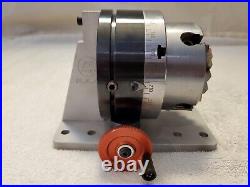Sherline 360° Rotary Table, 4 Jaw Independent Chuck And 90° Angle Mount