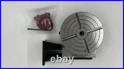 Sherline 3700-CNC Ready 4 Manual Precision Rotary Table Milling Indexing 4 Axis