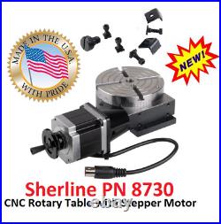 Sherline PN 8730 CNC Rotary Table with Stepper Motor