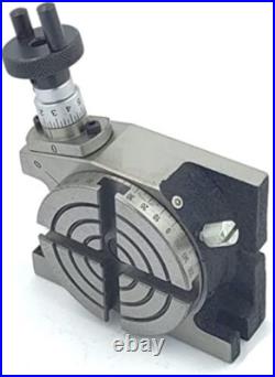 Small Low Profile Rotary Table 3 Diameter Perfect for Precision Machining