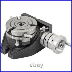 T1190 4-3/8 Rotary Table with Tailstock and Chuck