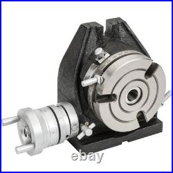 T1190 4-3/8 Rotary Table with Tailstock and Chuck