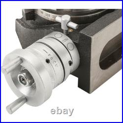 T1190 4-3/8 Rotary Table with Tailstock and Chuck