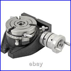 T1190 4-3/8 Rotary Table with Tailstock and Chuck