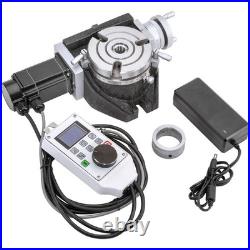 T1192 4-3/8 Power DRO Rotary Table Set