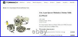 TORMACH 8 in. Super Spacer Motorized Rotary Table