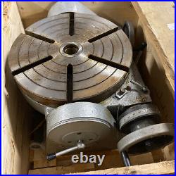 TSK 320 12 Tilting Rotary Table 901 MT 4 Taper