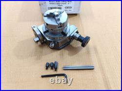 Tilting Rotary Table 3/80mm With 65mm Mini Scroll Lathe Chuck Backplate 3jaw Tilting Rotary Table 3/80mm With 65mm Mini Scroll Lathe Chuck Backplate 3jaw