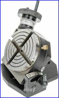 Tilting Rotary Table 4 / 100MM (4 Slot) Suitable Horizontal Vertical