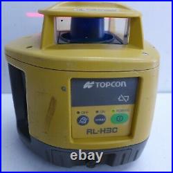 Topcon RL-H3C Vertical & Horizontal Leveling Rotary Laser with LS-70C NICE