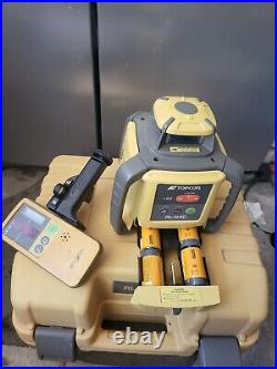 Topcon RL-H4C Vertical Horizontal Leveling Rotary Laser LS-70B Reiciver