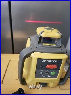 Topcon RL-H4C Vertical Horizontal Leveling Rotary Laser LS-70B Reiciver