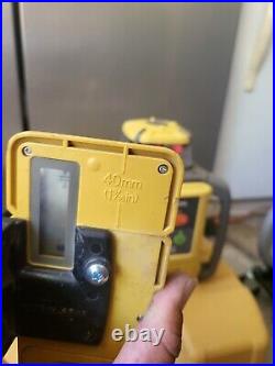 Topcon RL-H4C Vertical Horizontal Leveling Rotary Laser LS-70B Reiciver