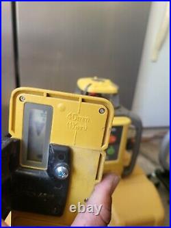 Topcon RL-H4C Vertical Horizontal Leveling Rotary Laser LS-70B Reiciver